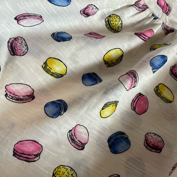 Holly Bracker Peter Pan Collar and Sleeveless Macarons Dress - Picture 2 of 7